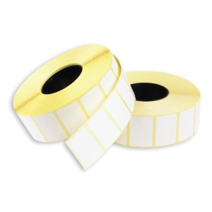 Купить Термоэтикетки 30х20 мм ЭКО А (втулка 40 мм, 1800 этикеток в рулоне, 56 штук в коробке) с доставкой в Москве