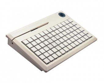 Купить Программируемая клавиатура KB-78G programmable keyboard, MSR, Keylock, PS/2, цвет белый с доставкой в Москве | Alster Group