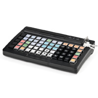 Купить Программируемая клавиатура АТОЛ KB-60-KU (rev.2), черная, с ридером магнитных карт на 1-3 дорожки. с доставкой в Москве | Alster Group