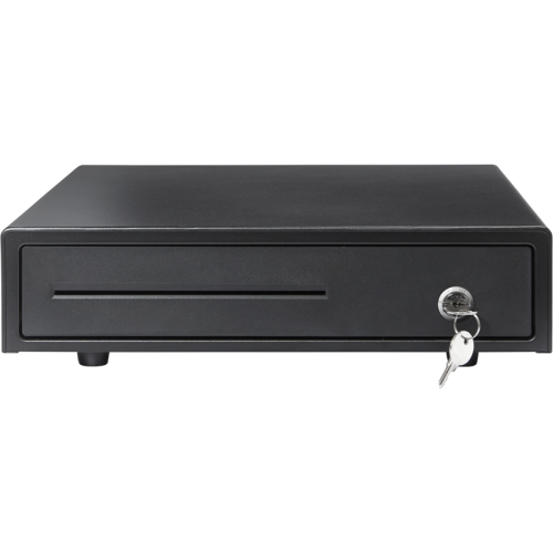 Денежный ящик PayTor HT-335P (335х368х80 мм, 4Б3М, Механический, функция PUSH, черный)