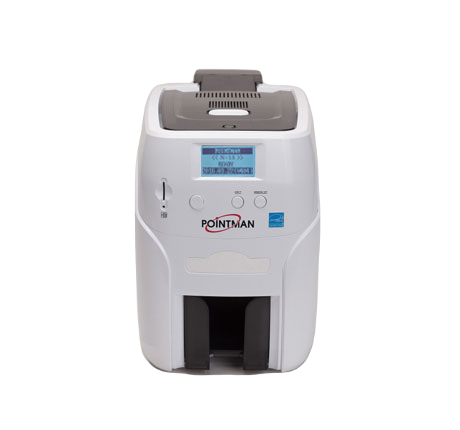 Купить Pointman Nuvia N25, двусторонний, лоток подачи на 100 карт (CR-80), приемный на 50 карт, USB2.0 (High-Speed), RS-232, Built in 10/100 (N25-0001-00-S) с доставкой в #WD_SEO_REGION_NAME_P# | Alster Group