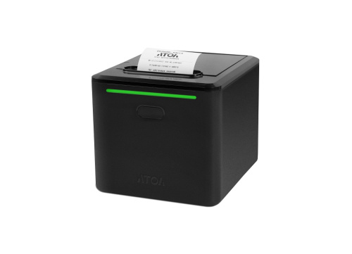 Купить ККТ АТОЛ 55 v2 Ф. Черный. Без ФН. USB. RS-232. Ethernet. 5.0 с доставкой в Москве