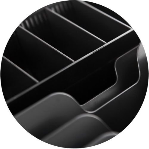 Денежный ящик PayTor HT-240B (245х320х90 мм, 4Б6М, Механический, черный)