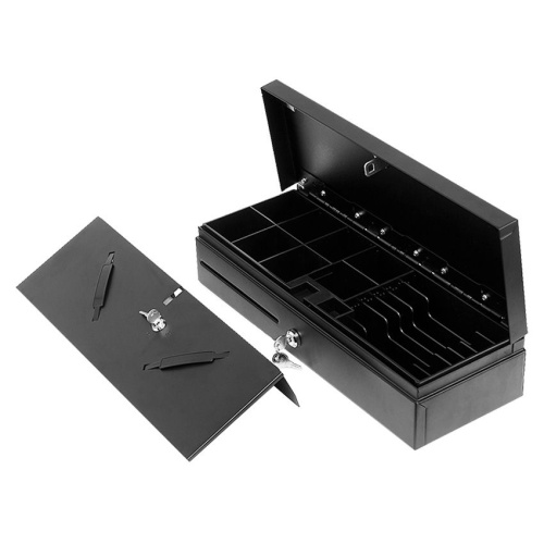 Денежный ящик PayTor FlipTop-S7 (460x170x100 мм, 7Б8М, Epson, черный, нерж. крышка)