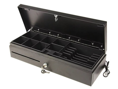 Купить Денежный ящик Fliptop ALS460FT (6b/8c) Alster, чёрный, Epson с доставкой в Москве