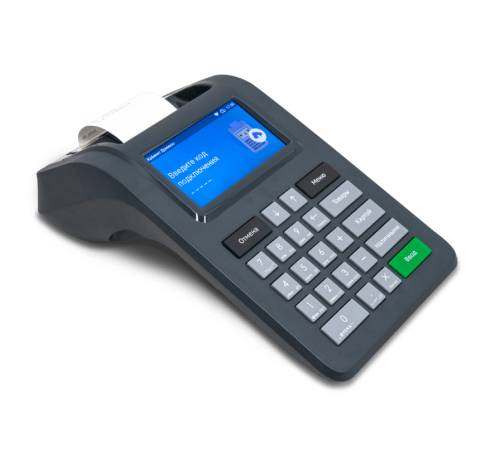 Купить Кассовый аппарат Касса Ф (темно-серый, без ФН, GPRS) с доставкой в Москве