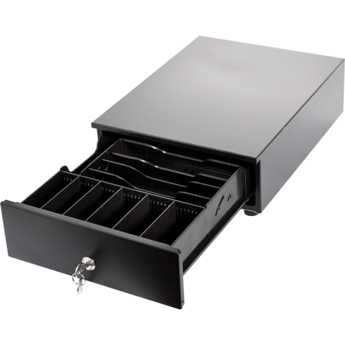 Денежный ящик PayTor HT-240B (245х320х90 мм, 4Б6М, Механический, черный)