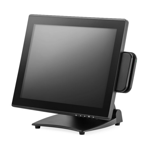 Купить Сенсорный POS-монитор 15" АТОЛ TM15, P-CAP, без рамки, ридер МК, HDMI+VGA, складная подставка, встроенные динамики, цвет черный с доставкой в Москве