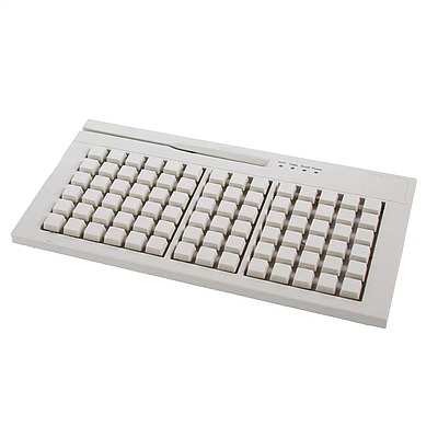 Клавиатура программируемая Shtrih S84F (84 клавиш; MSR123; USB), светл