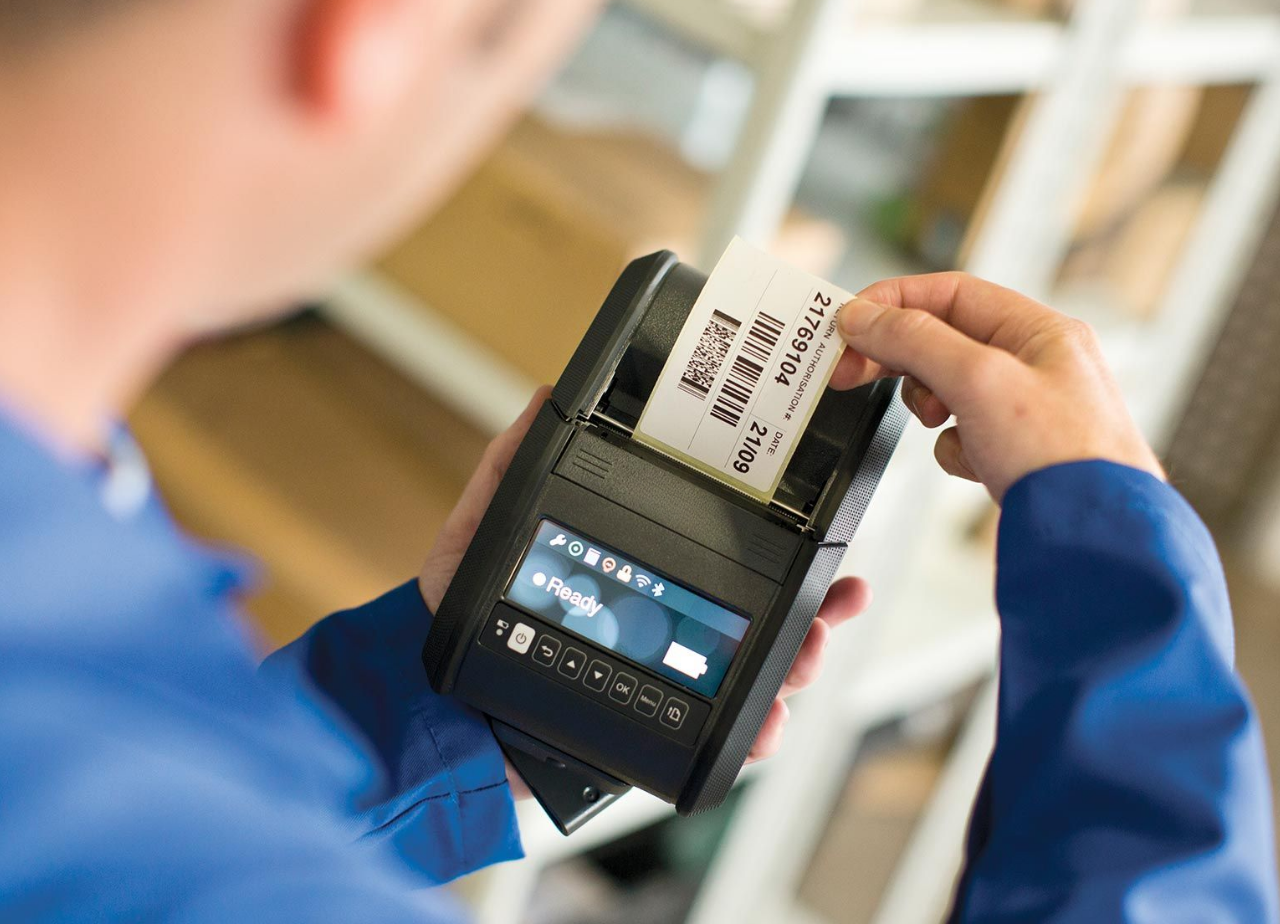 Мобильные принтеры печати этикеток